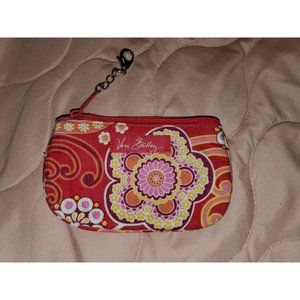 VERA BRADLEY Zip ID Case RASPBERRY FIZZ